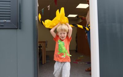 Groep ‘De Bijtjes’ gestart in nieuwe portocabin Honingraat