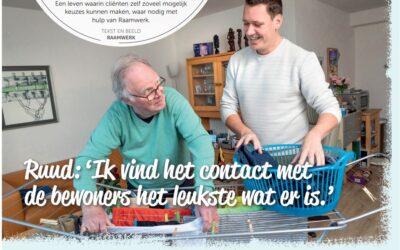 Begeleider Ruud vertelt in LEEF! magazine