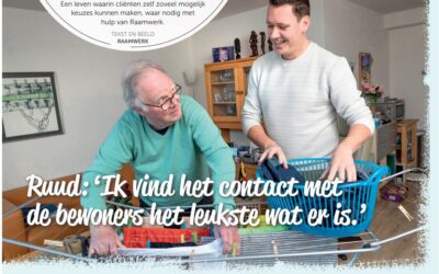 Begeleider Ruud vertelt in LEEF! magazine