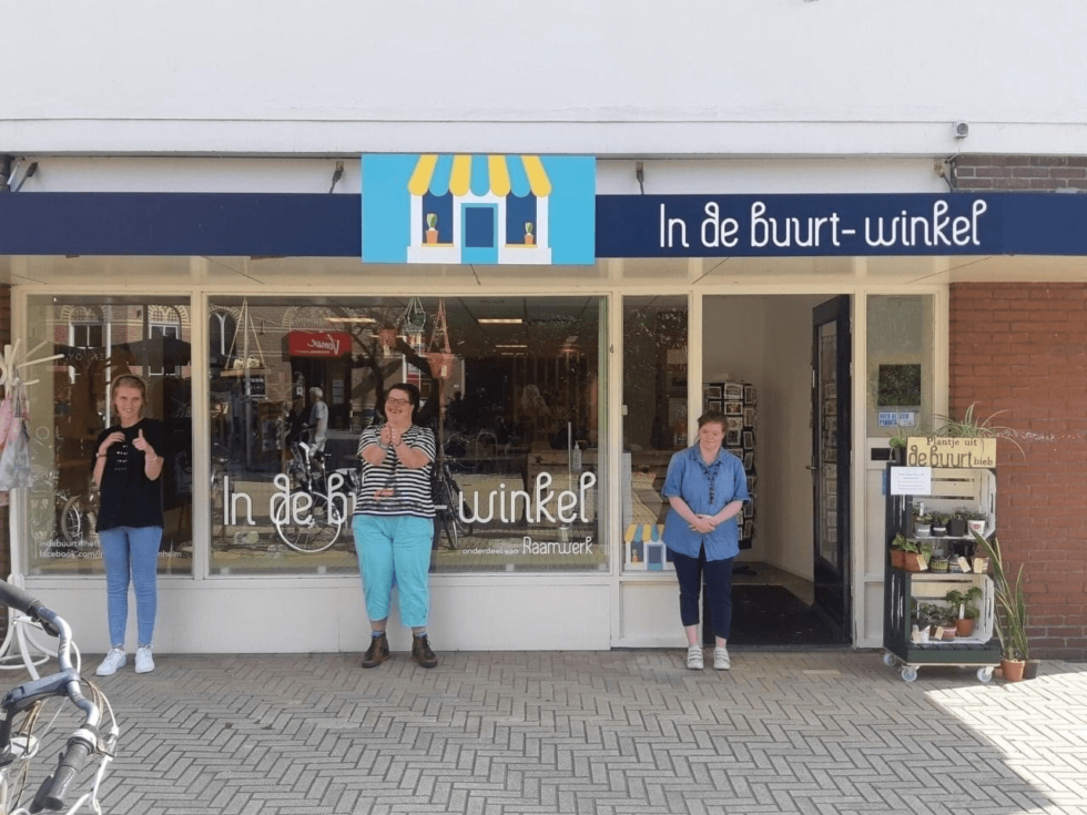 In de Buurt-Winkel Sassenheim - Het Raamwerk