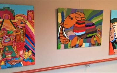 Expositie ’t Bollenpalet in Bernardus Marente